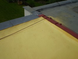   obr.1.1.48 dokonalá izolace rohu ploché střechy